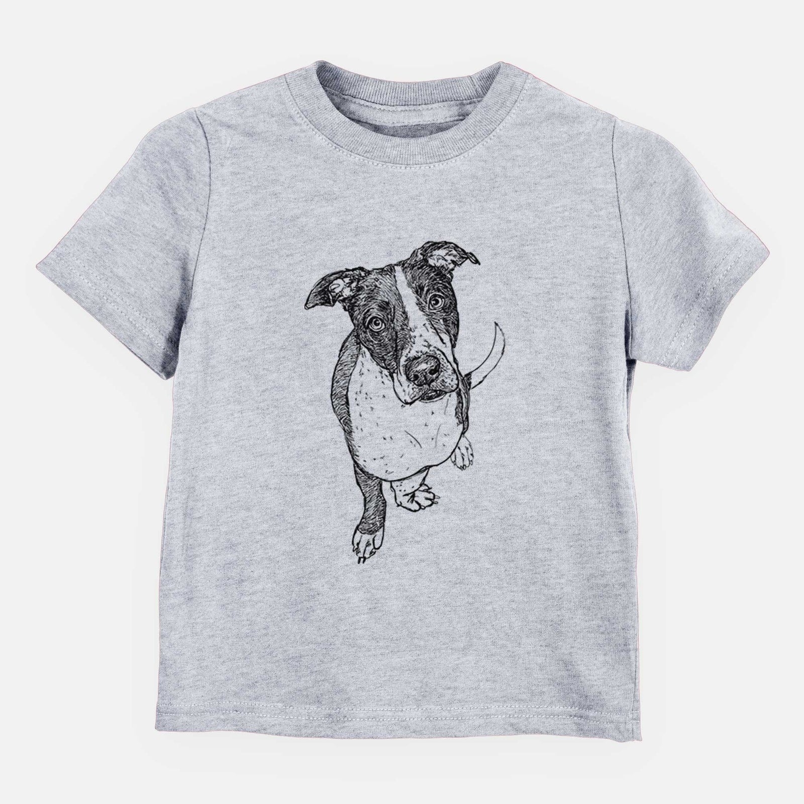 Doodled Vinny the Pitbull - Kids/Youth/Toddler Shirt
