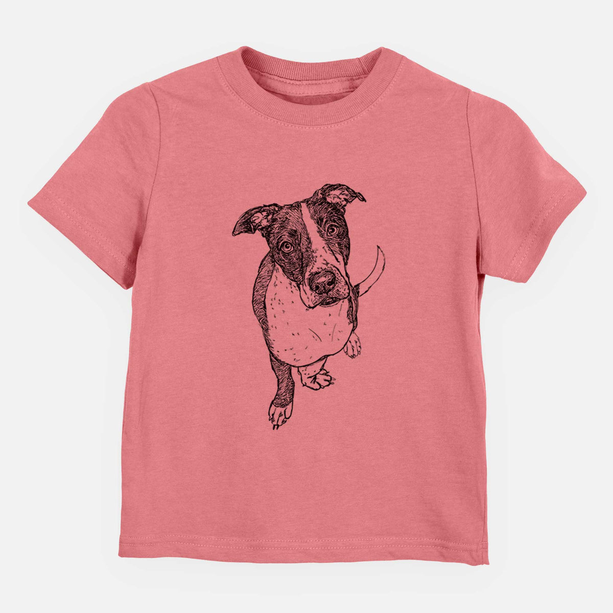 Doodled Vinny the Pitbull - Kids/Youth/Toddler Shirt