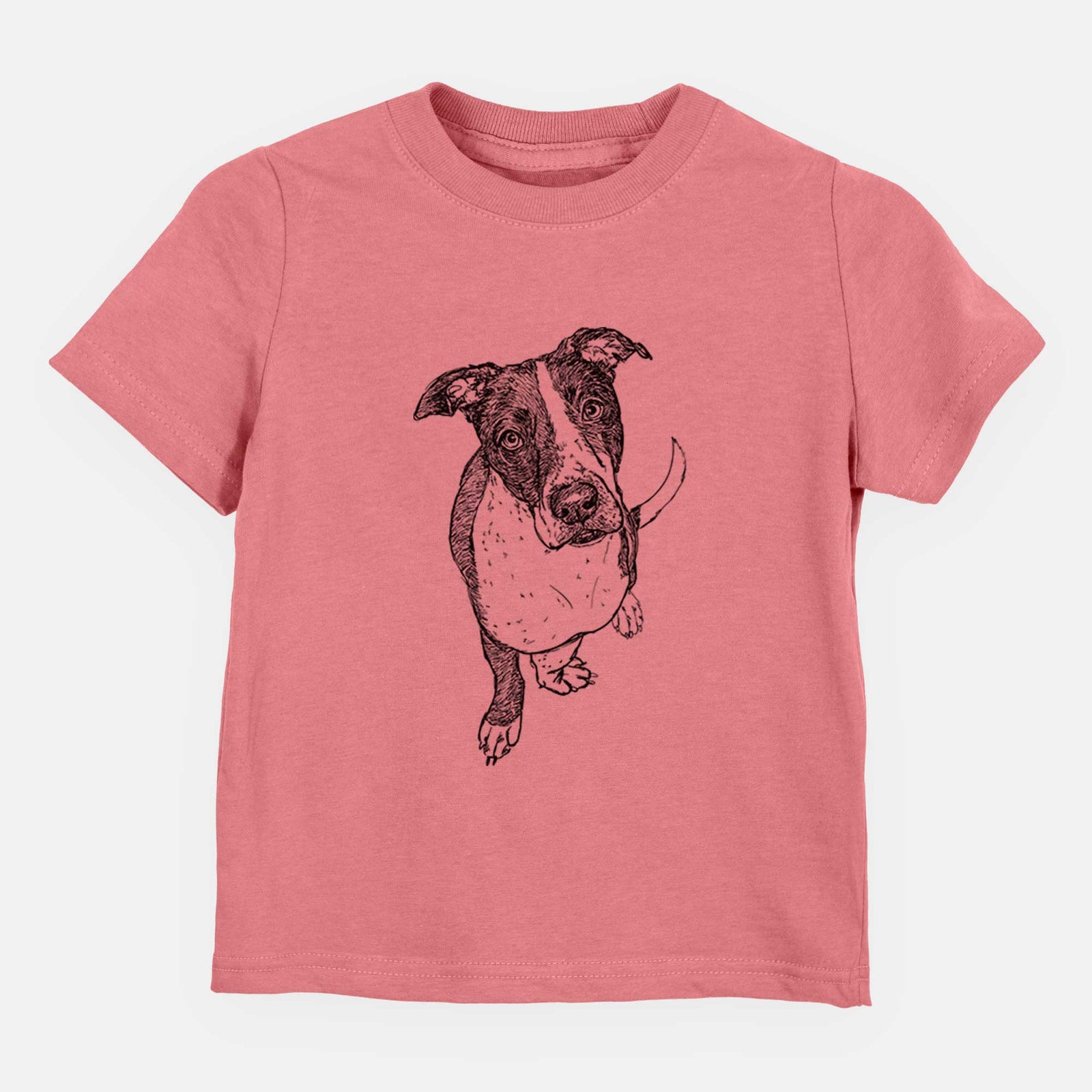 Doodled Vinny the Pitbull - Kids/Youth/Toddler Shirt