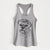 Doodled Violet the Boxer - Women's Racerback Tanktop