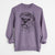 Doodled Violet the Boxer - Unisex Pigment Dyed Crew Sweatshirt