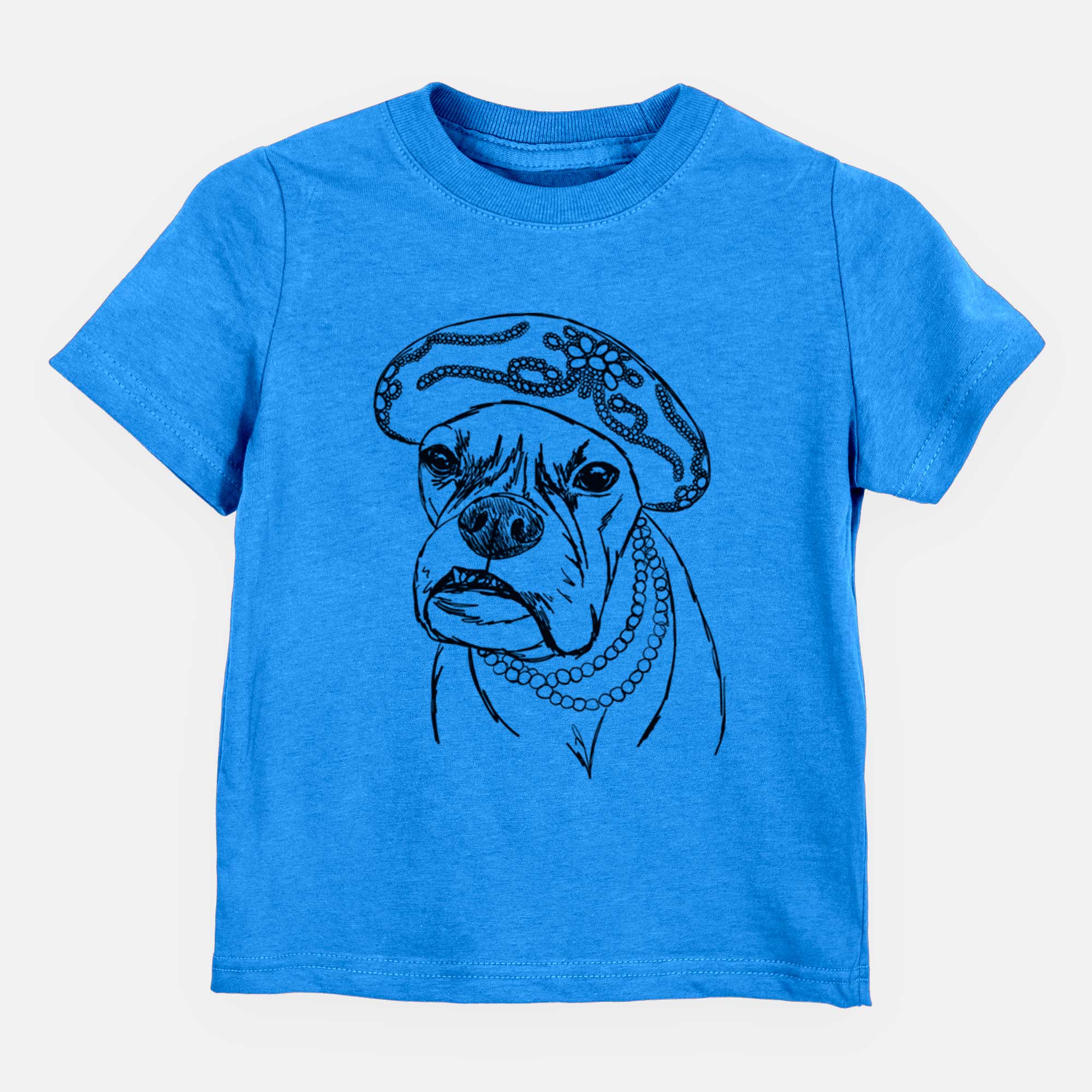 Doodled Violet the Boxer - Kids/Youth/Toddler Shirt