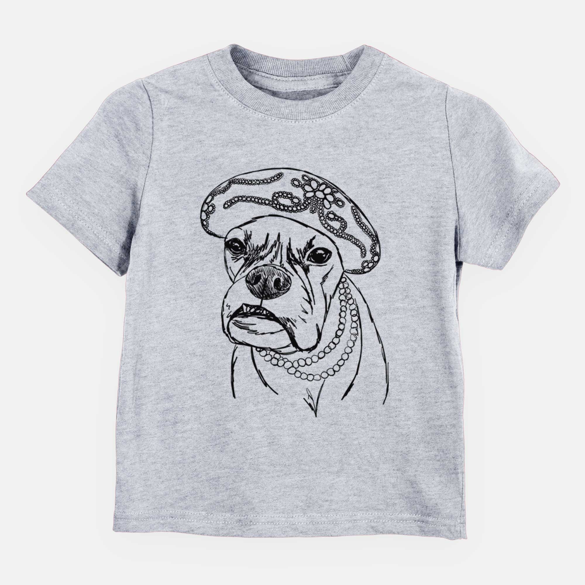 Doodled Violet the Boxer - Kids/Youth/Toddler Shirt