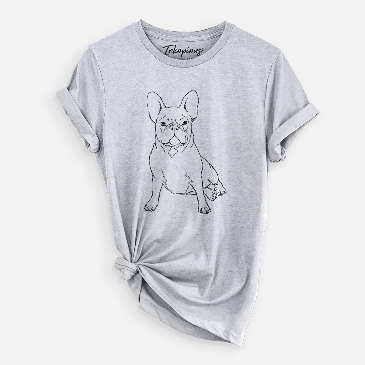 Doodled Violet the French Bulldog - Unisex Crewneck