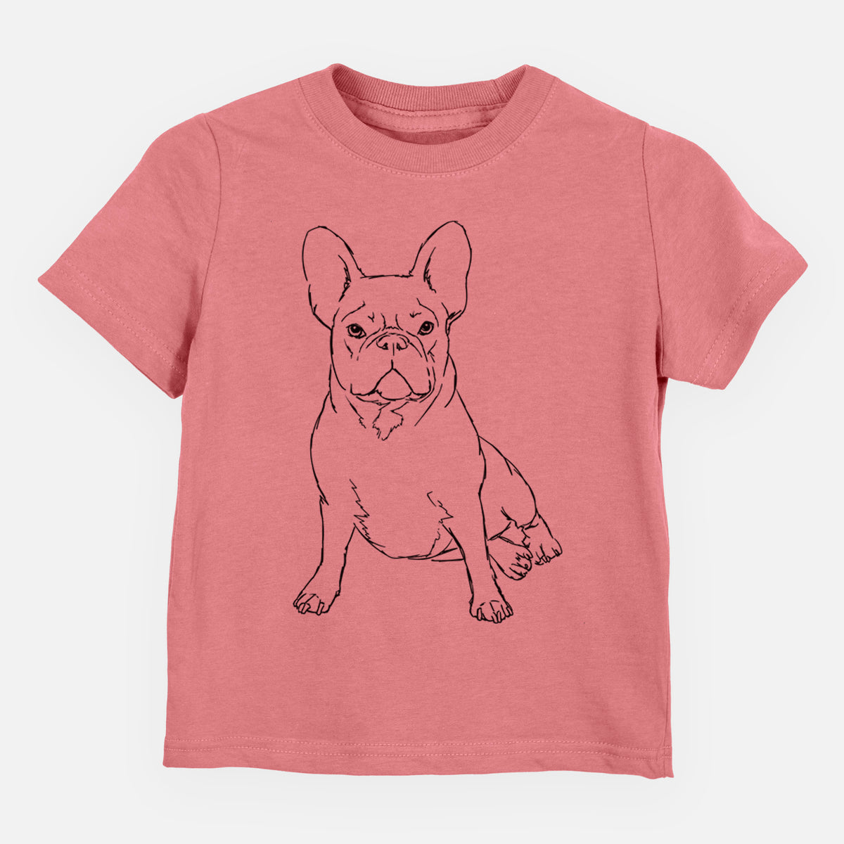 Doodled Violet the French Bulldog - Kids/Youth/Toddler Shirt