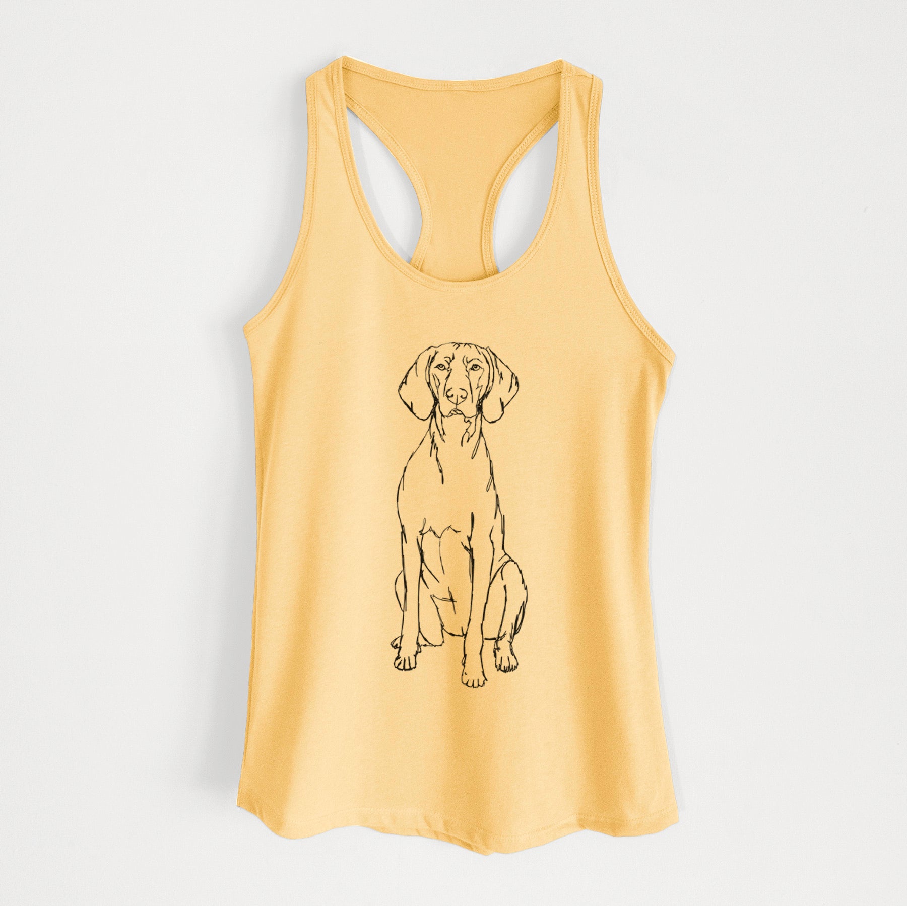 Doodled Vizsla - Women's Racerback Tanktop