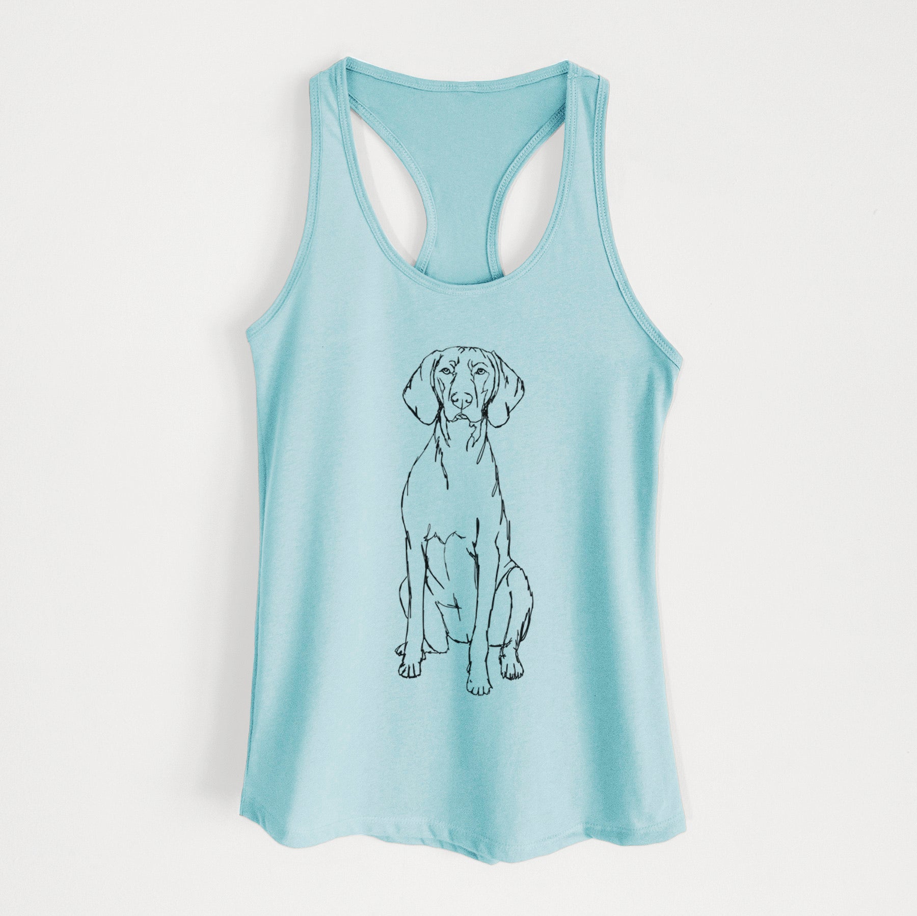 Doodled Vizsla - Women's Racerback Tanktop