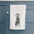 Doodled Whiskey the Doberman Pinscher Decorative Hand Towel