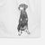 Doodled Whiskey the Doberman Pinscher Decorative Hand Towel