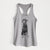 Doodled Whiskey the Doberman Pinscher - Women's Racerback Tanktop