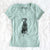 Doodled Whiskey the Doberman Pinshcer - Women's V-neck Shirt