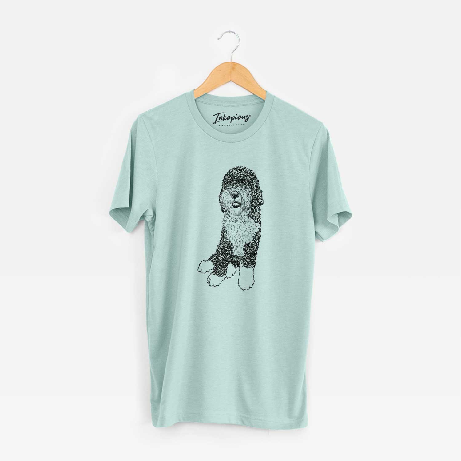 Doodled Whittaker the Sheepadoodle - Unisex Crewneck