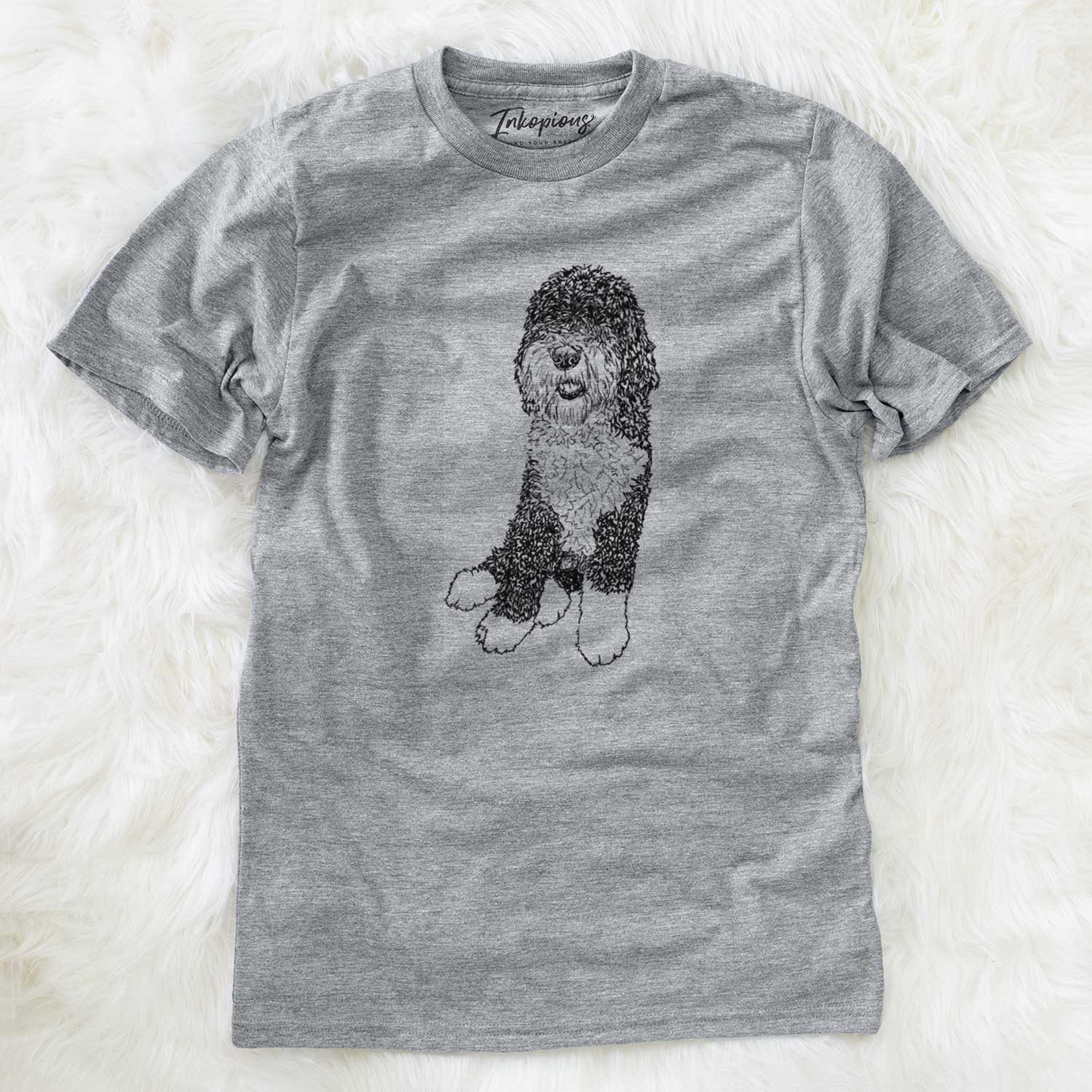 Doodled Whittaker the Sheepadoodle - Unisex Crewneck