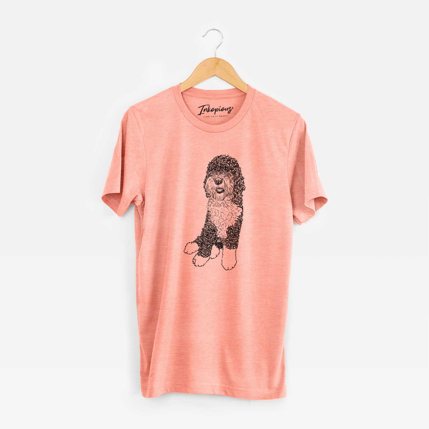 Doodled Whittaker the Sheepadoodle - Unisex Crewneck