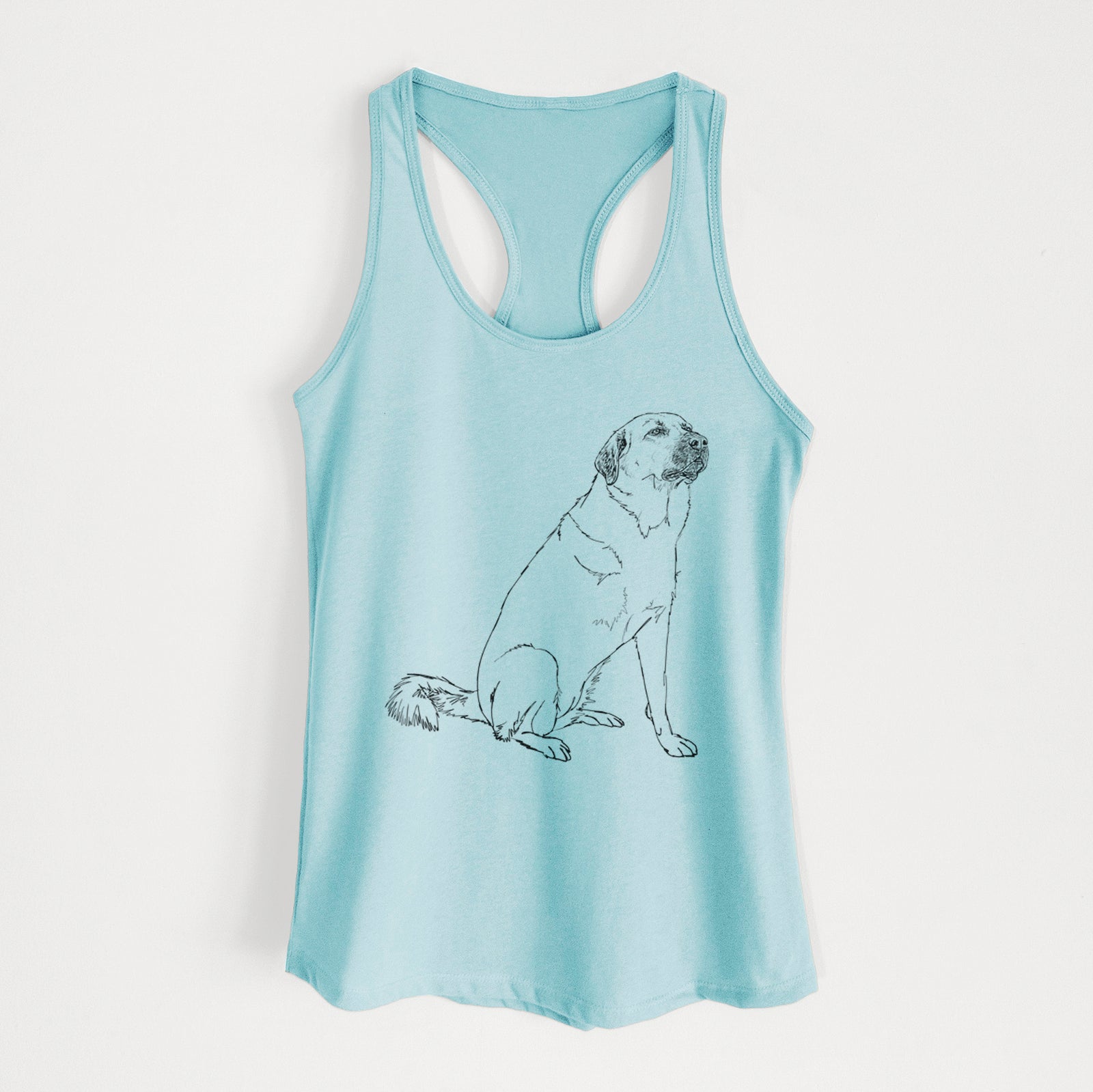 Doodled Willow the Pyratolian - Women's Racerback Tanktop