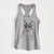 Doodled Winston the Corgi - Women's Racerback Tanktop