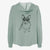 Doodled Winston the Corgi - Women's Cali Wave Zip-Up Sweatshirt