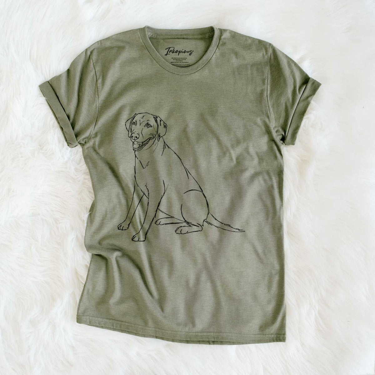 Doodled Winston the Labmaraner - Unisex Crewneck
