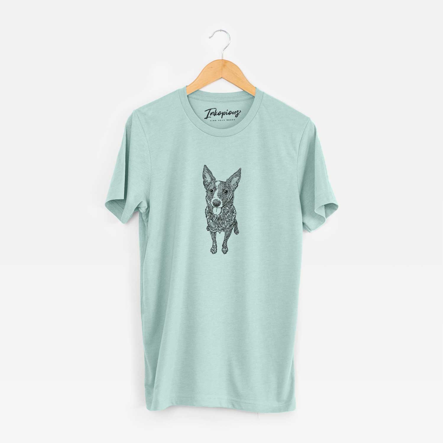 Doodled Zane the Australian Cattle Dog - Unisex Crewneck