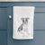 Doodled Zoey the Boston Terrier Decorative Hand Towel