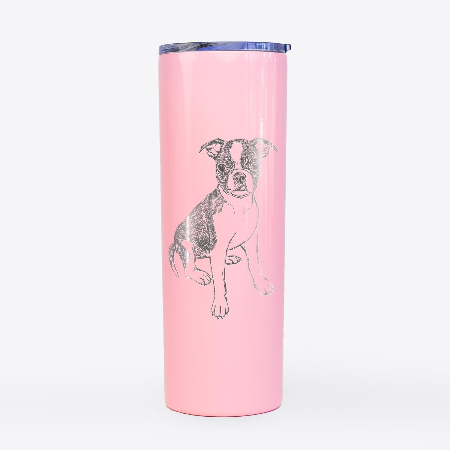 Doodled Zoey the Boston Terrier - 20oz Skinny Tumbler