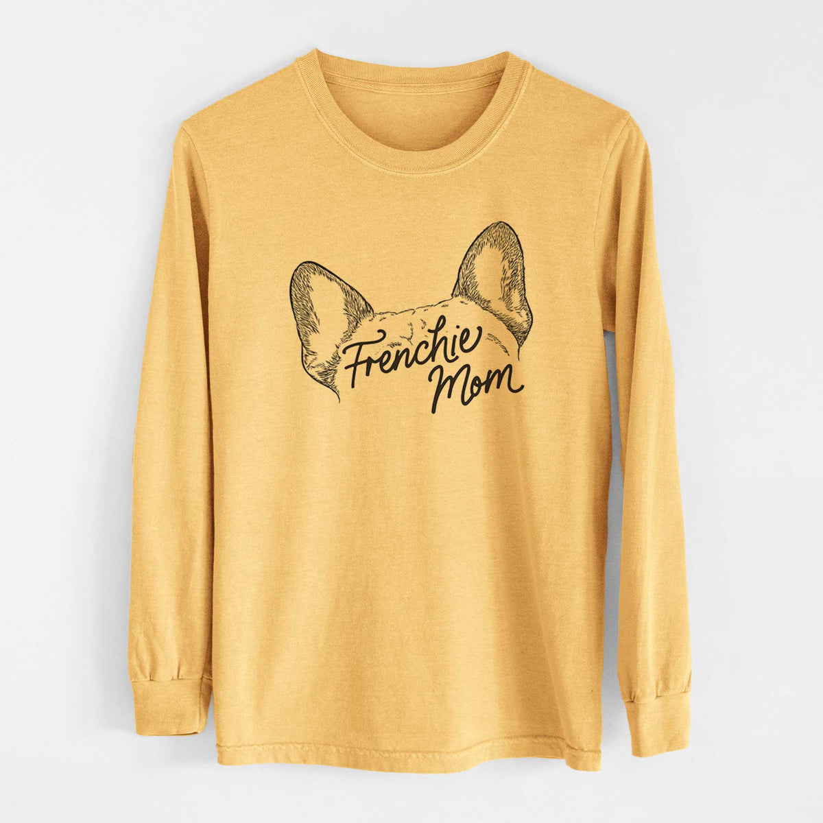 French Bulldog Mom - Heavyweight 100% Cotton Long Sleeve