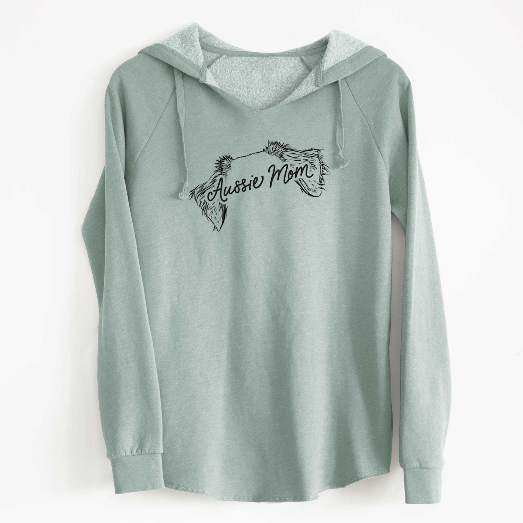 Australian Shepherd Mom - Cali Wave Hooded Sweatshirt