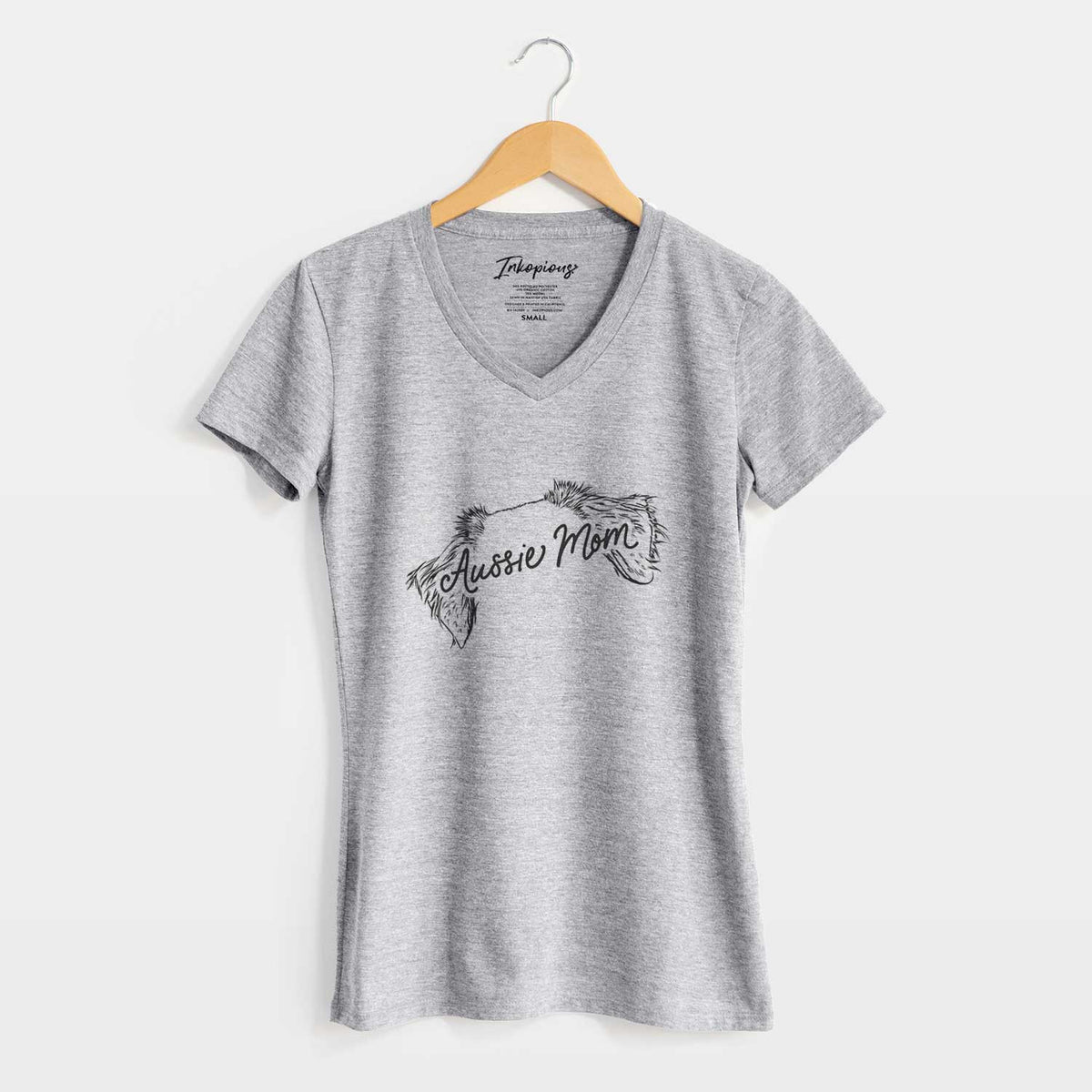 Australian Shepherd Mom - Women&#39;s V-neck Shirt