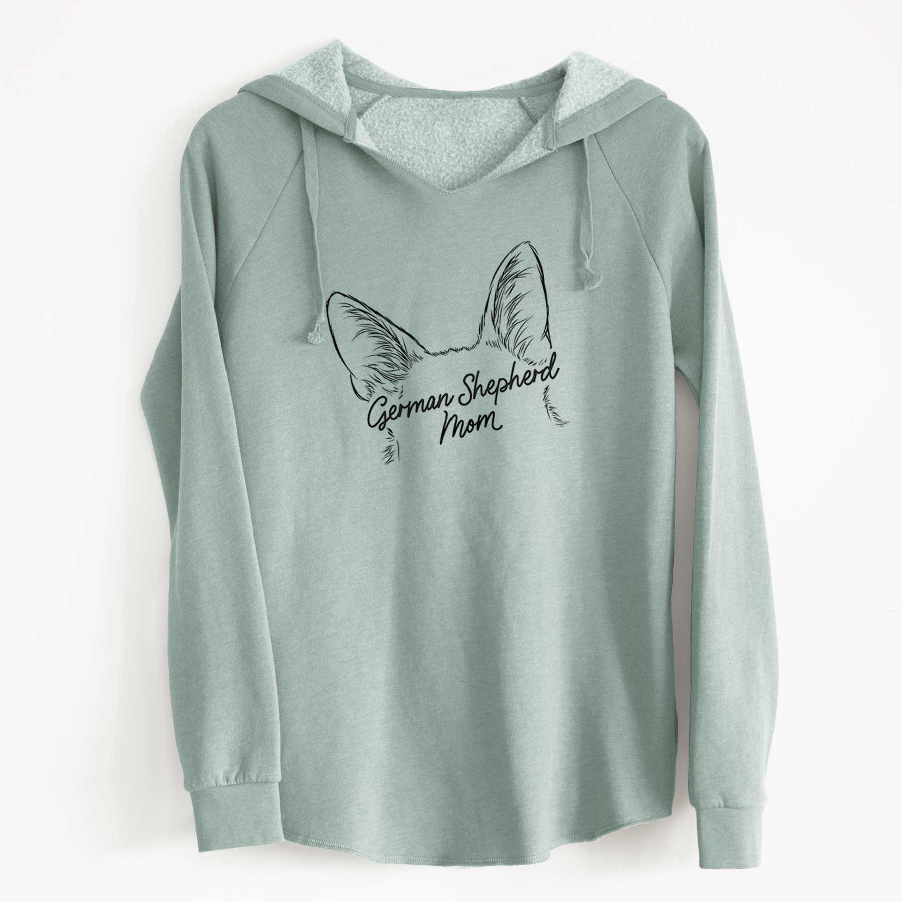 German Shepherd Mom - Cali Wave Hooded Sweatshirt