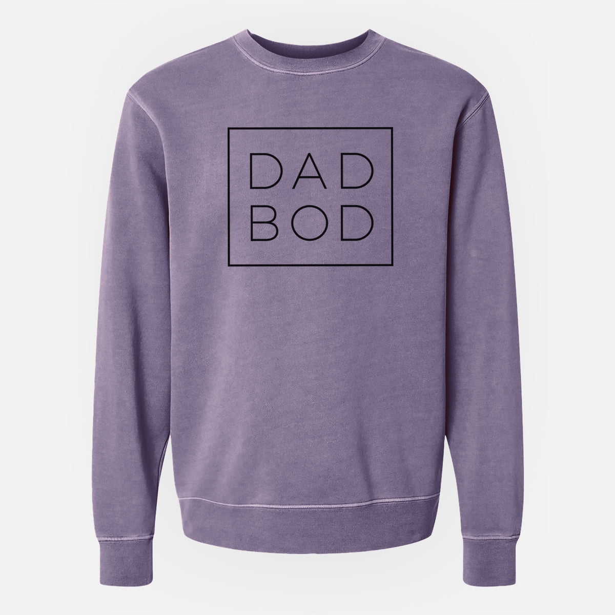 Dad Bod Boxed - Unisex Pigment Dyed Crew Sweatshirt