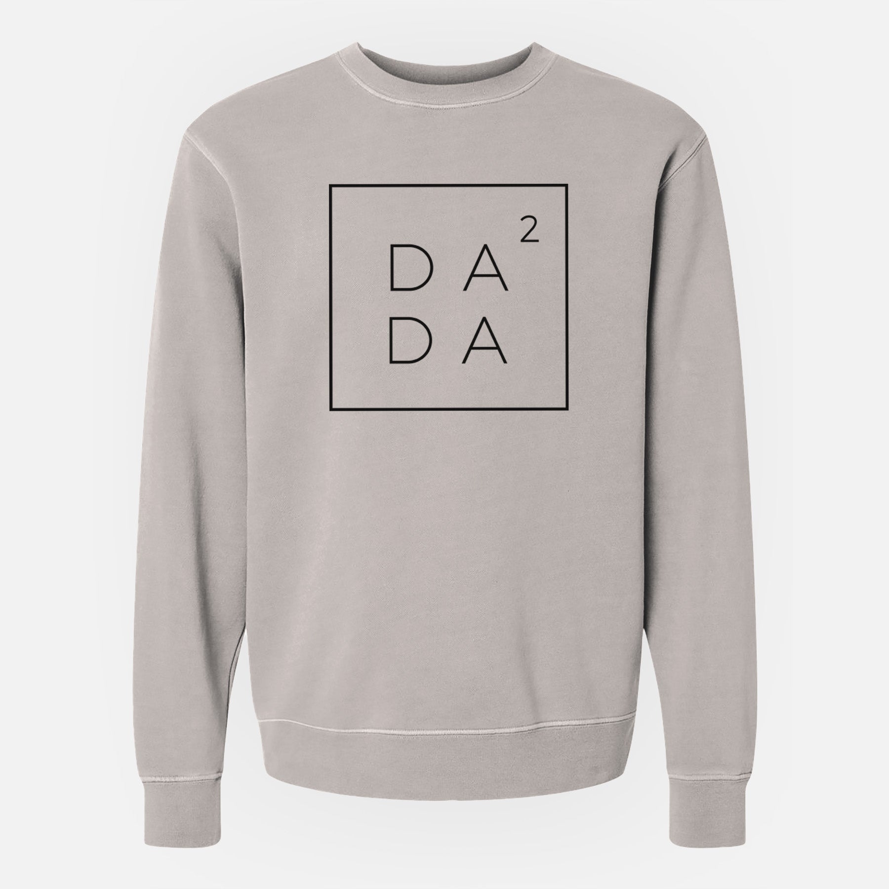 Dada to the 2nd Power Boxed - Unisex Pigment Dyed Crew Sweatshirt