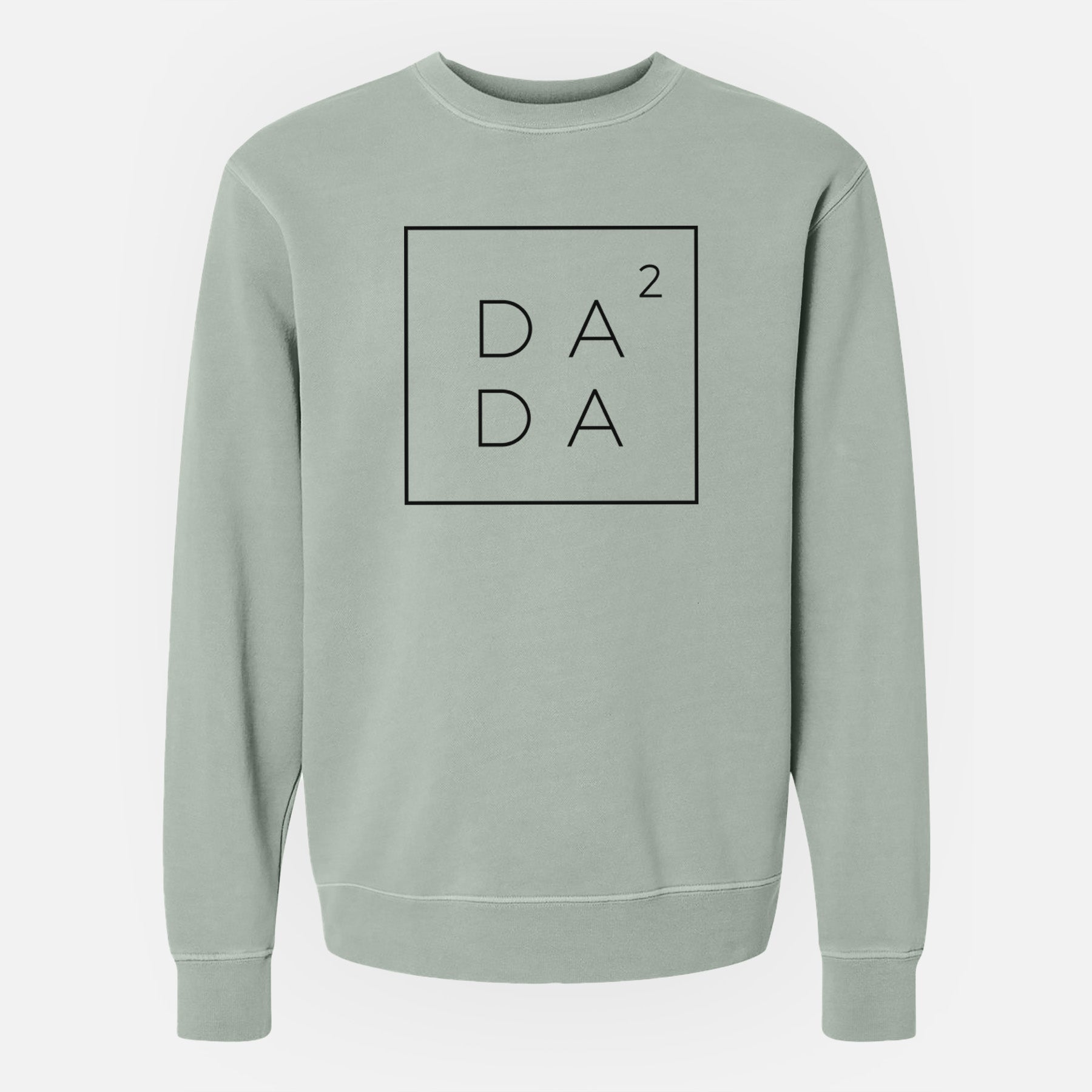 Dada to the 2nd Power Boxed - Unisex Pigment Dyed Crew Sweatshirt