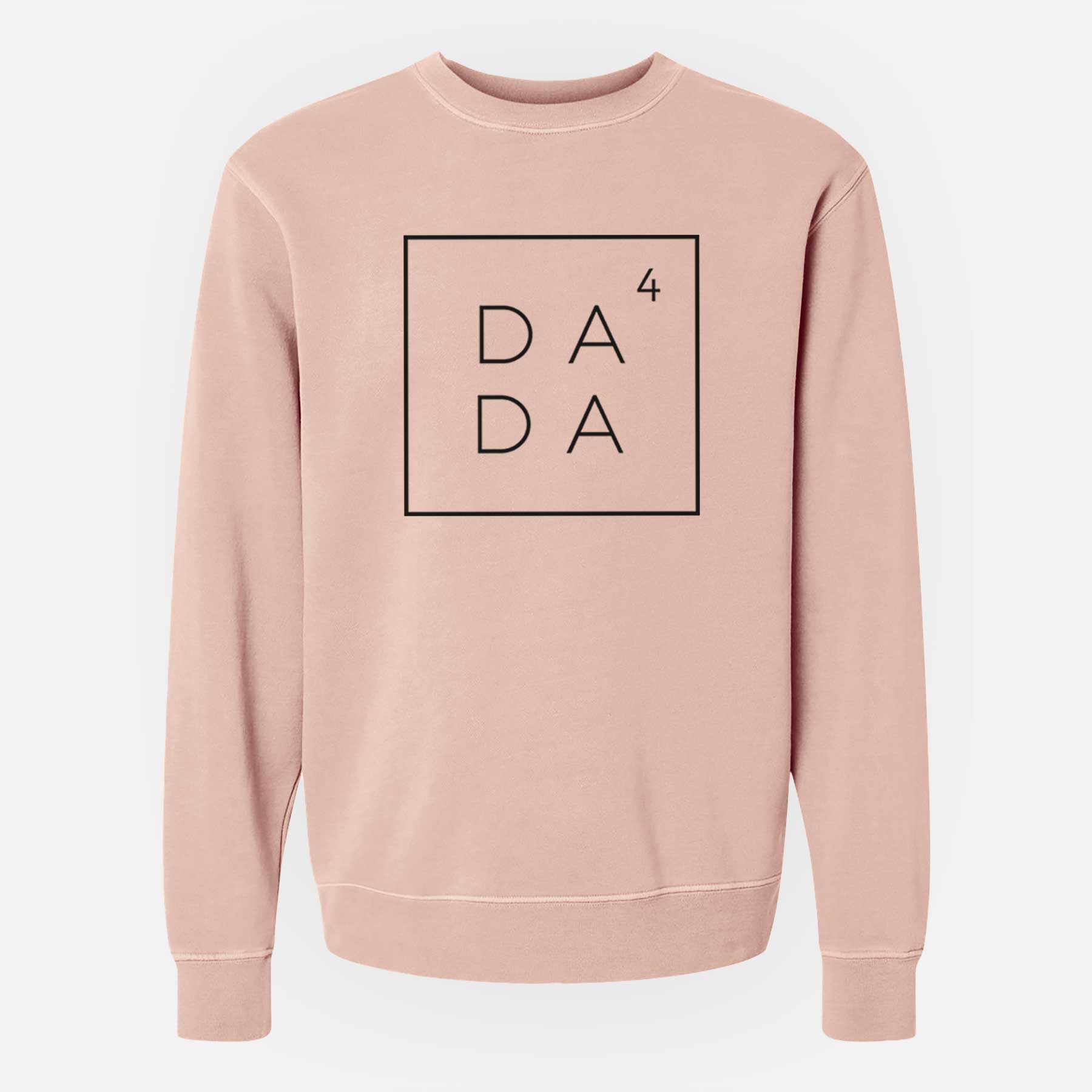 Dada to the 4th Power Boxed - Unisex Pigment Dyed Crew Sweatshirt