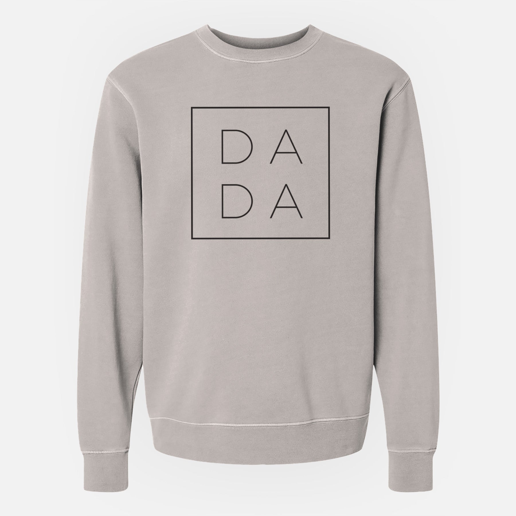 Dada Boxed  - Unisex Pigment Dyed Crew Sweatshirt