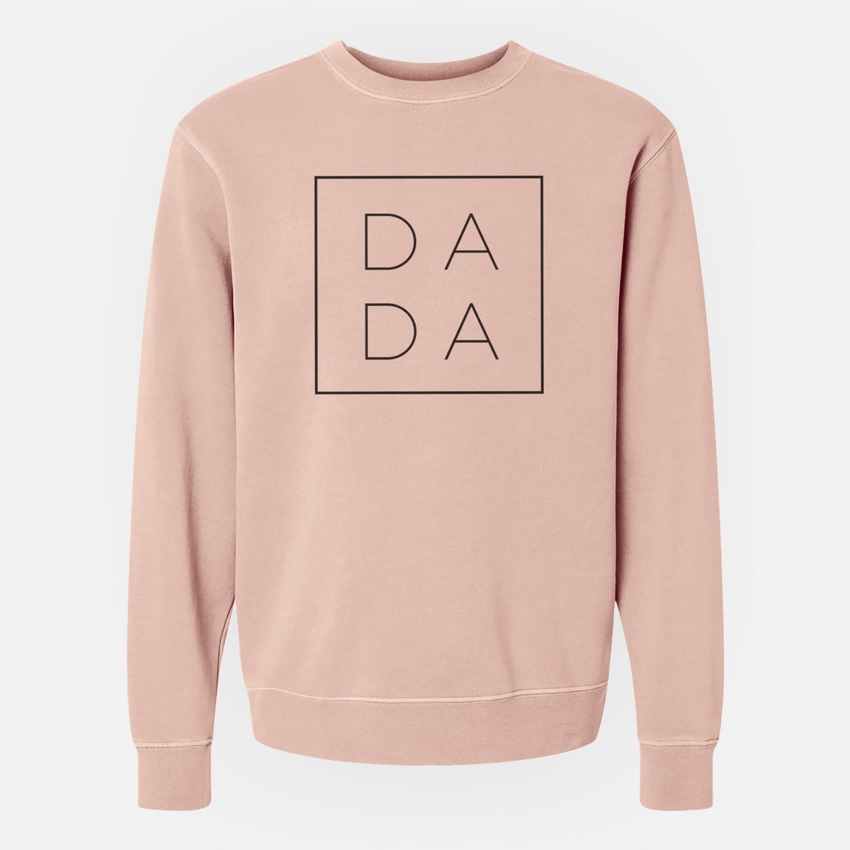 Dada Boxed  - Unisex Pigment Dyed Crew Sweatshirt