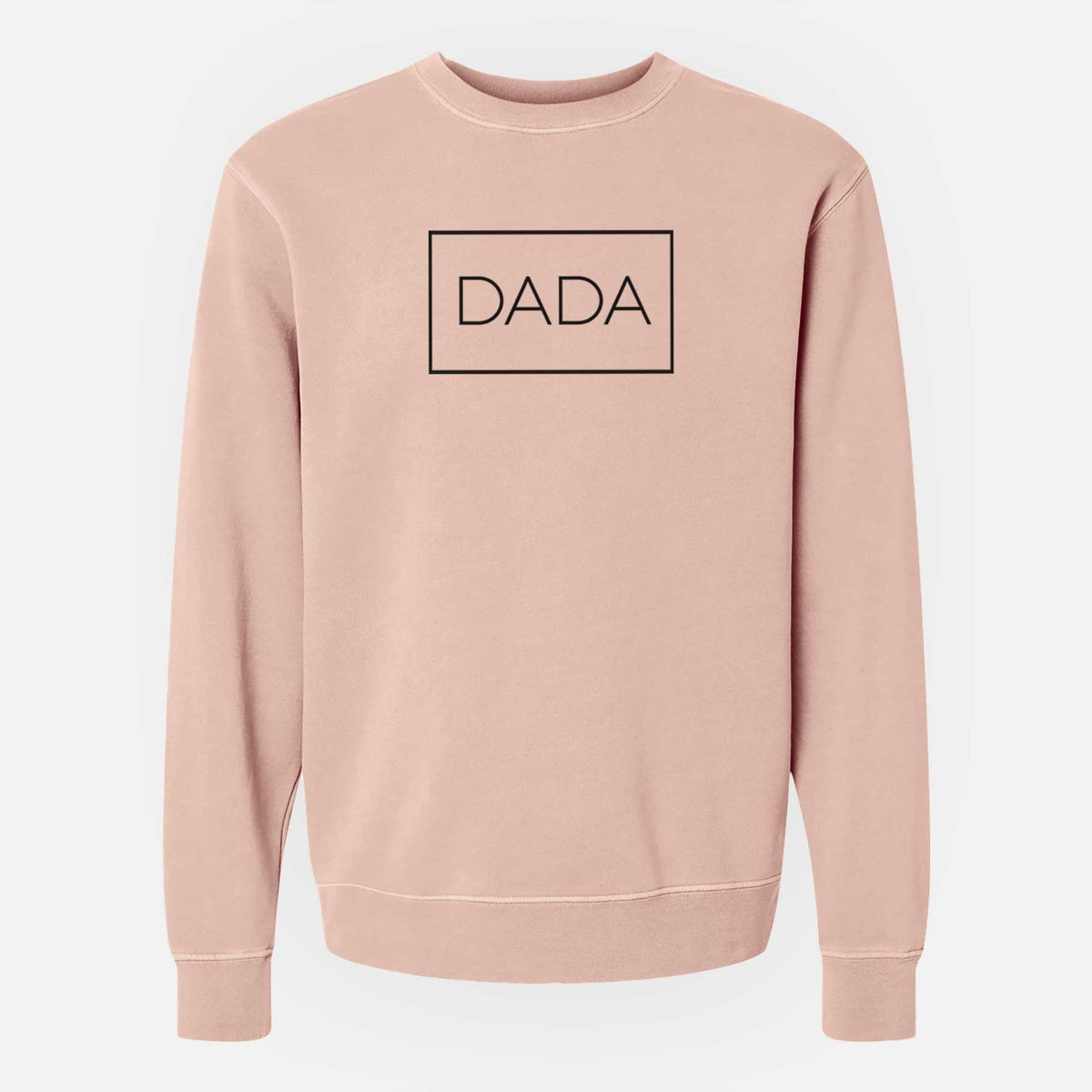 Dada Boxed - 1 Line - Unisex Pigment Dyed Crew Sweatshirt