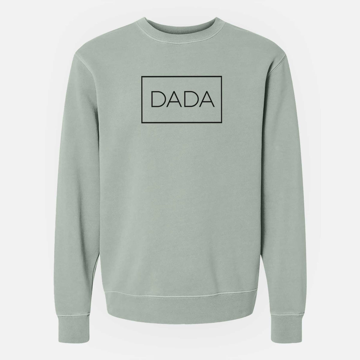 Dada Boxed - 1 Line - Unisex Pigment Dyed Crew Sweatshirt