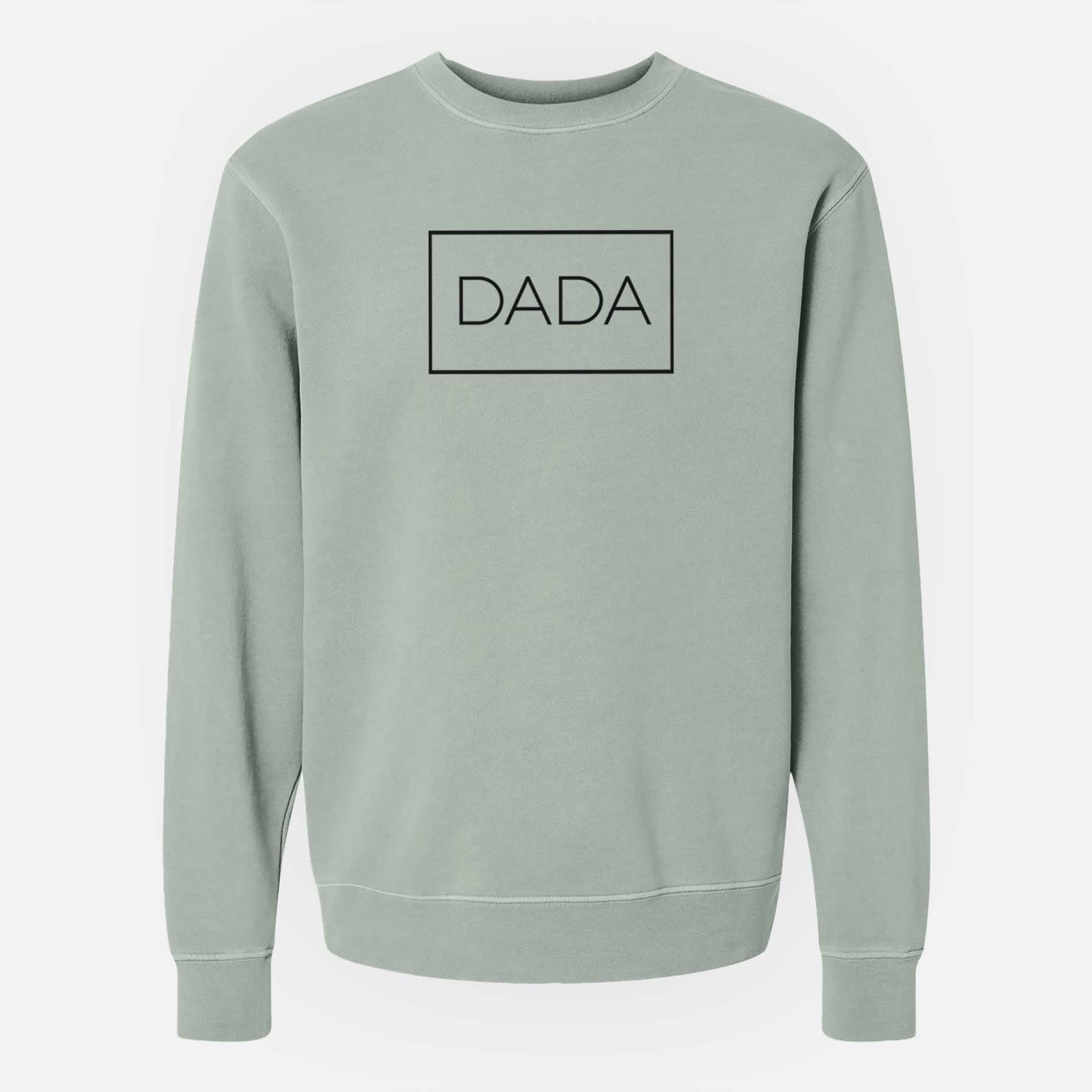 Dada Boxed - 1 Line - Unisex Pigment Dyed Crew Sweatshirt