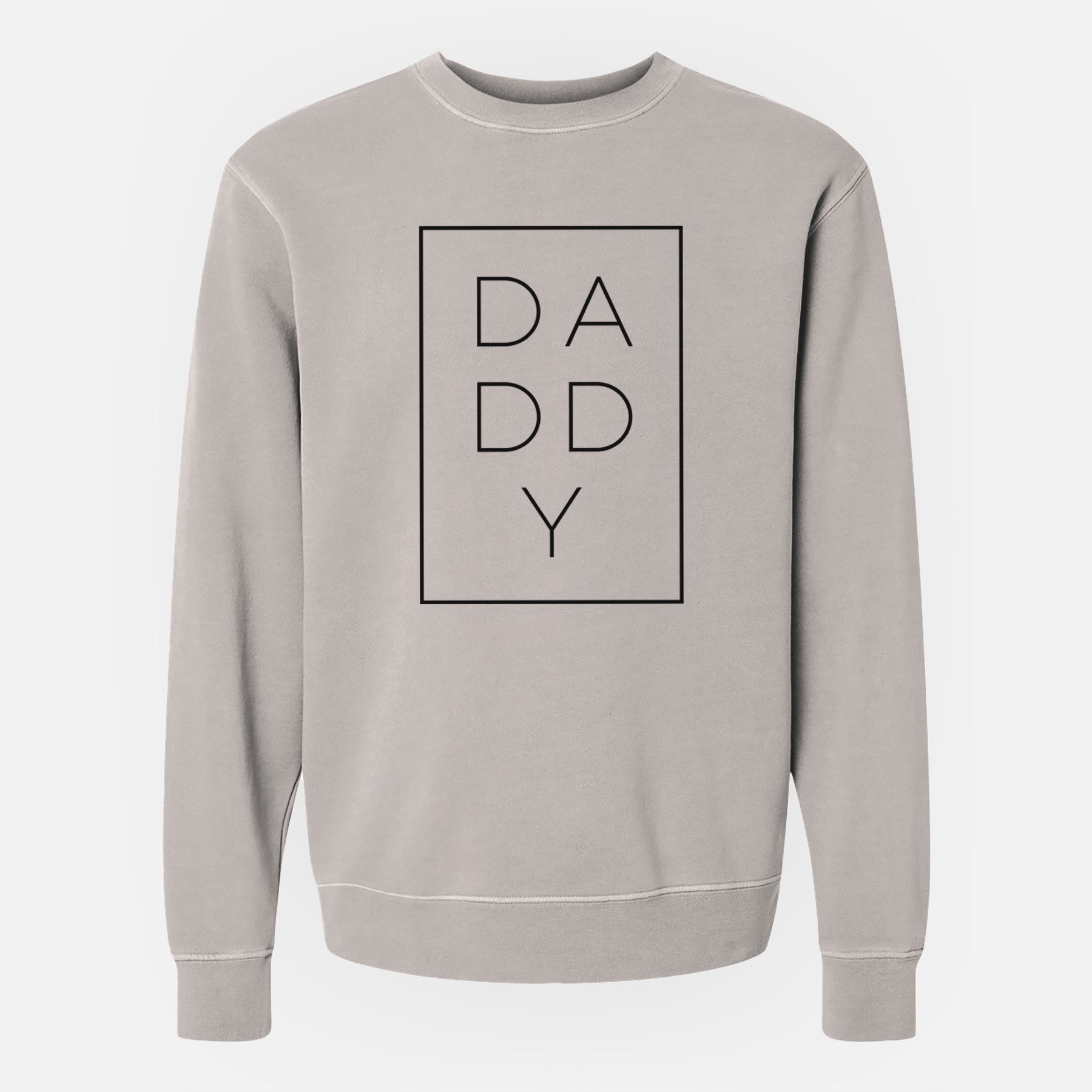 Daddy Boxed - Unisex Pigment Dyed Crew Sweatshirt