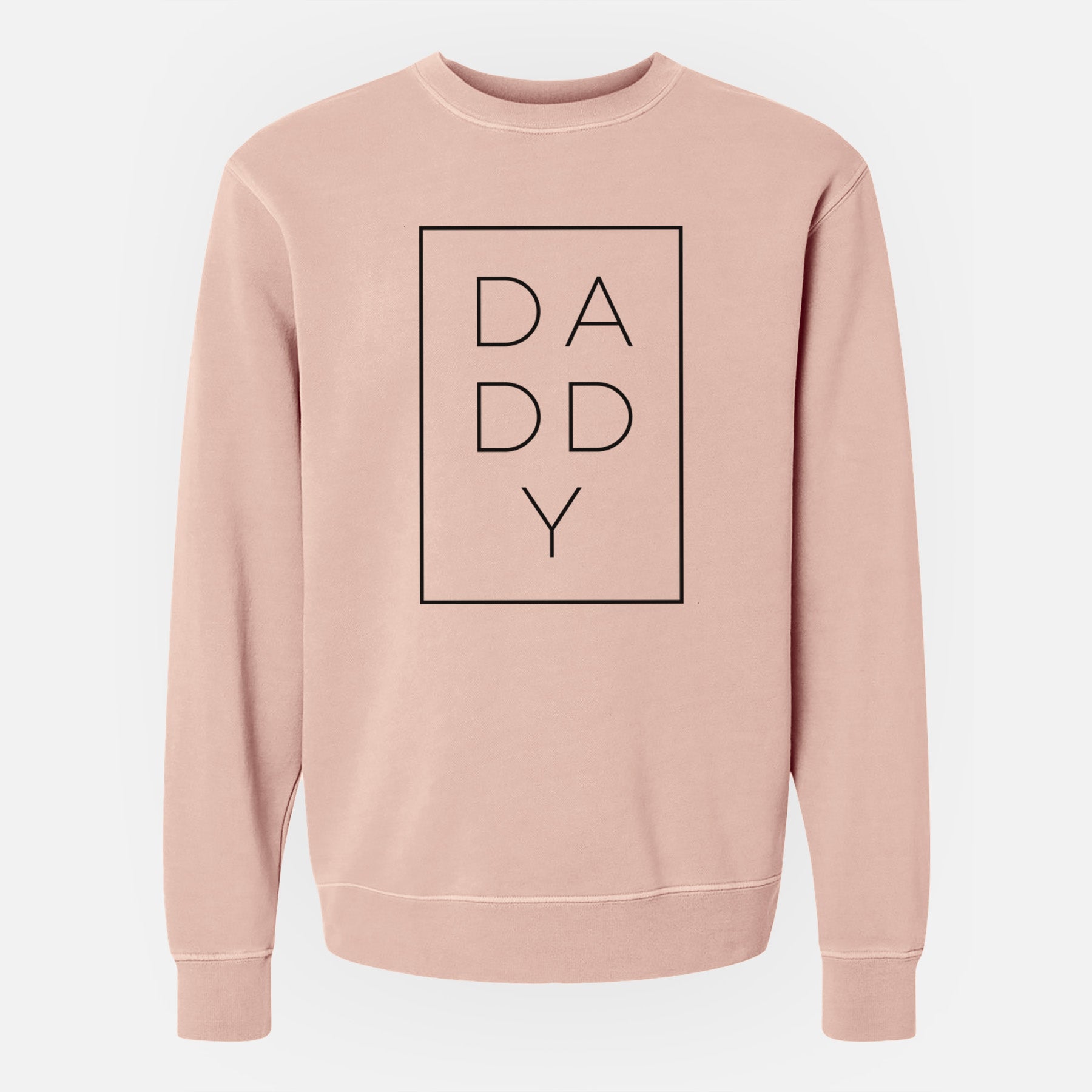 Daddy Boxed - Unisex Pigment Dyed Crew Sweatshirt