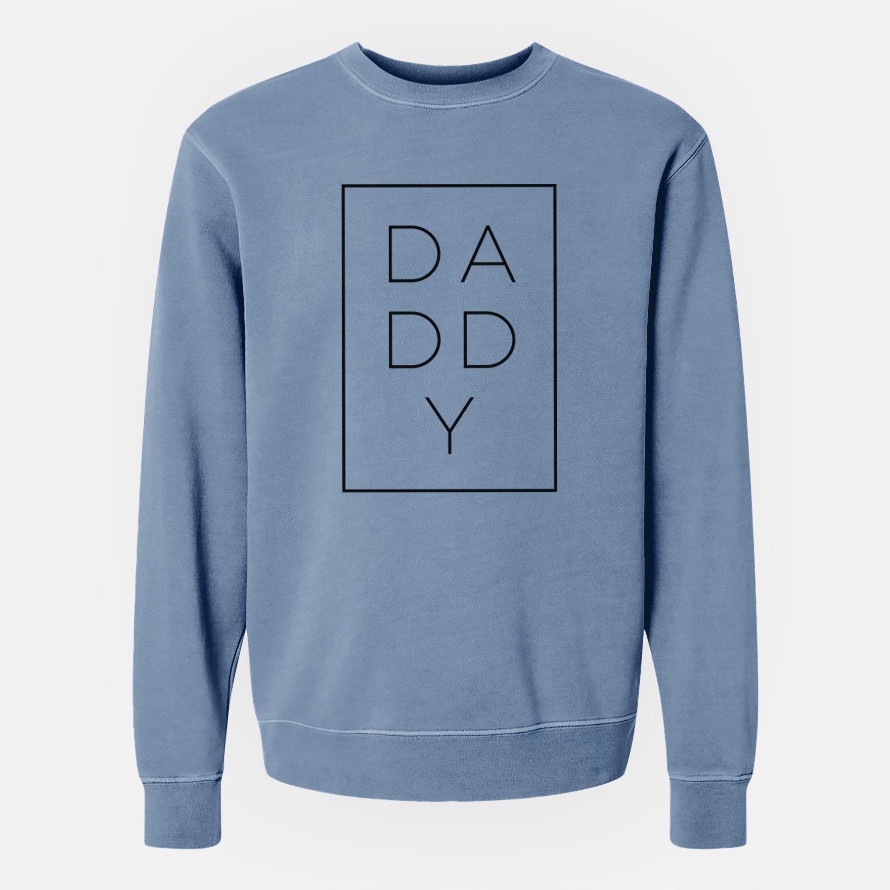 Daddy Boxed - Unisex Pigment Dyed Crew Sweatshirt