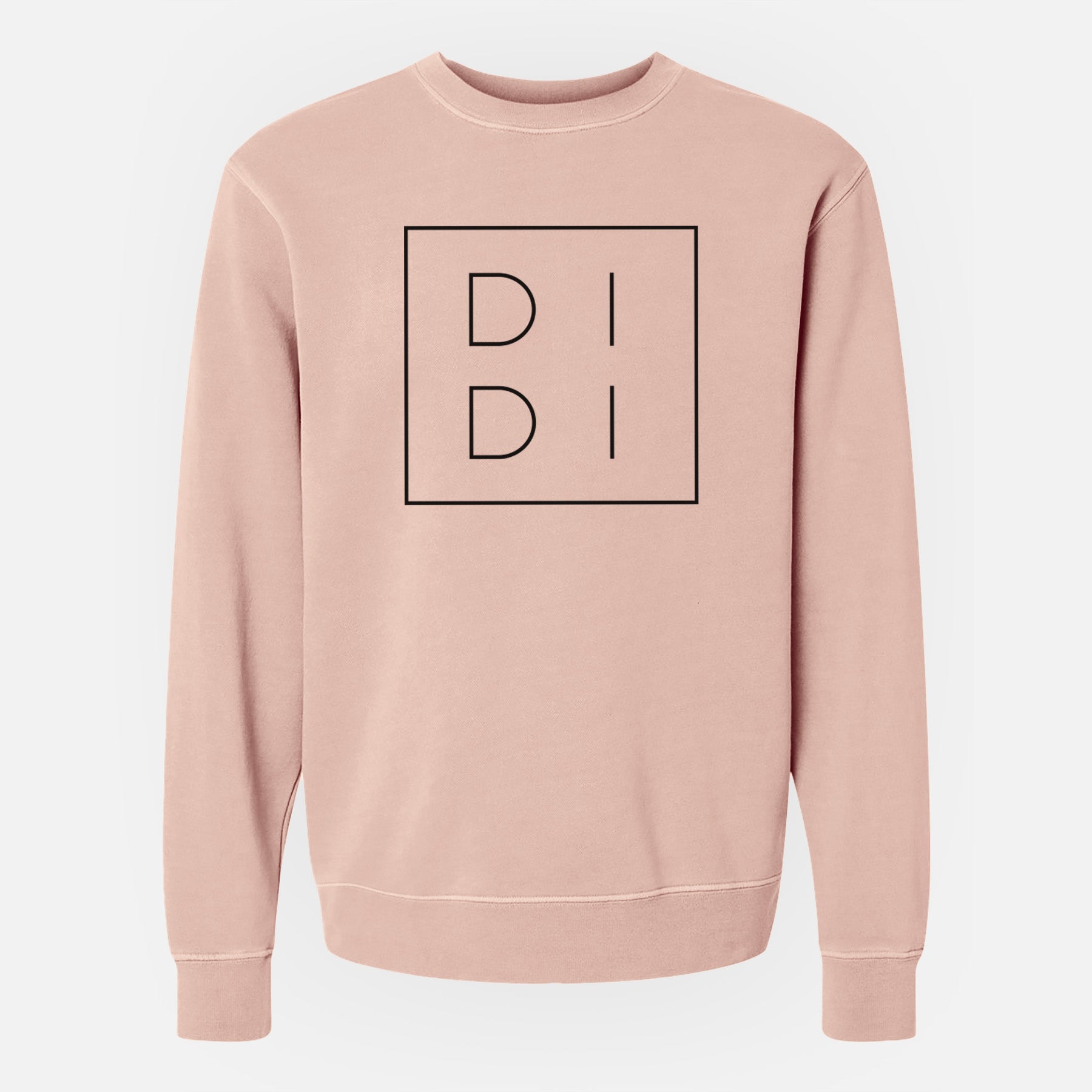 Didi Boxed - Unisex Pigment Dyed Crew Sweatshirt