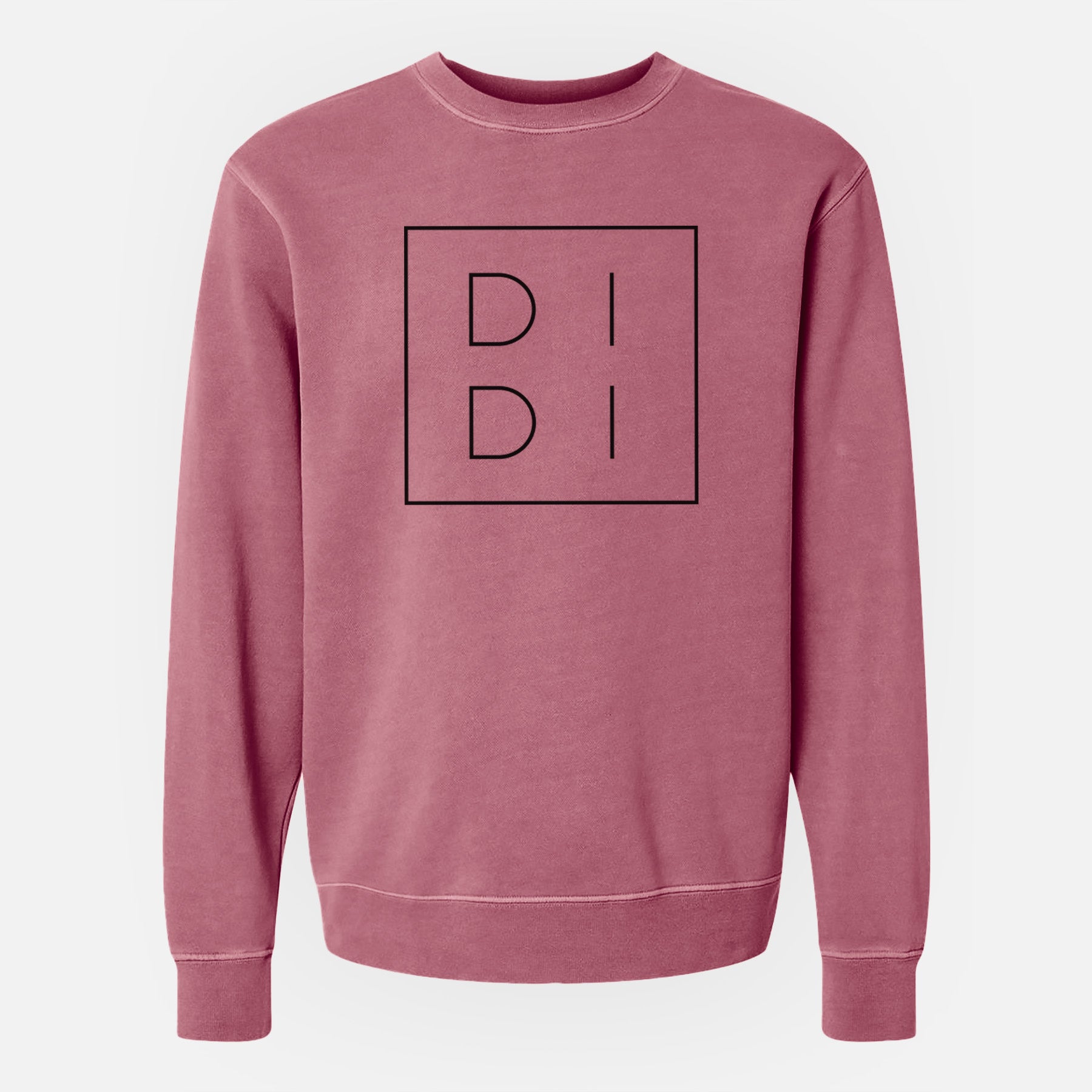 Didi Boxed - Unisex Pigment Dyed Crew Sweatshirt