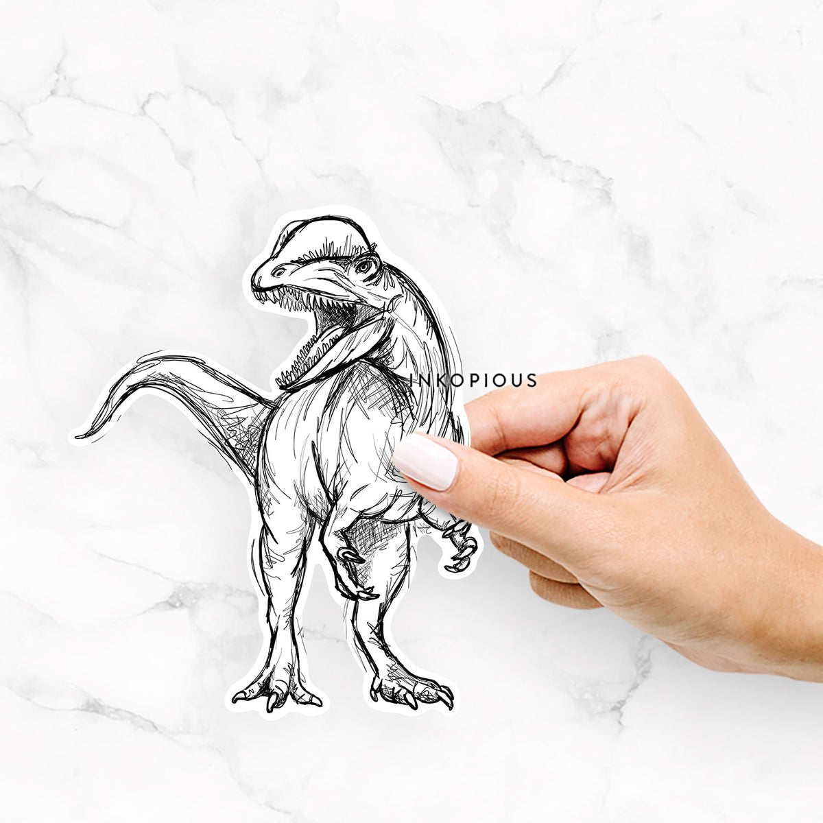 Dilophosaurus - Decal Sticker