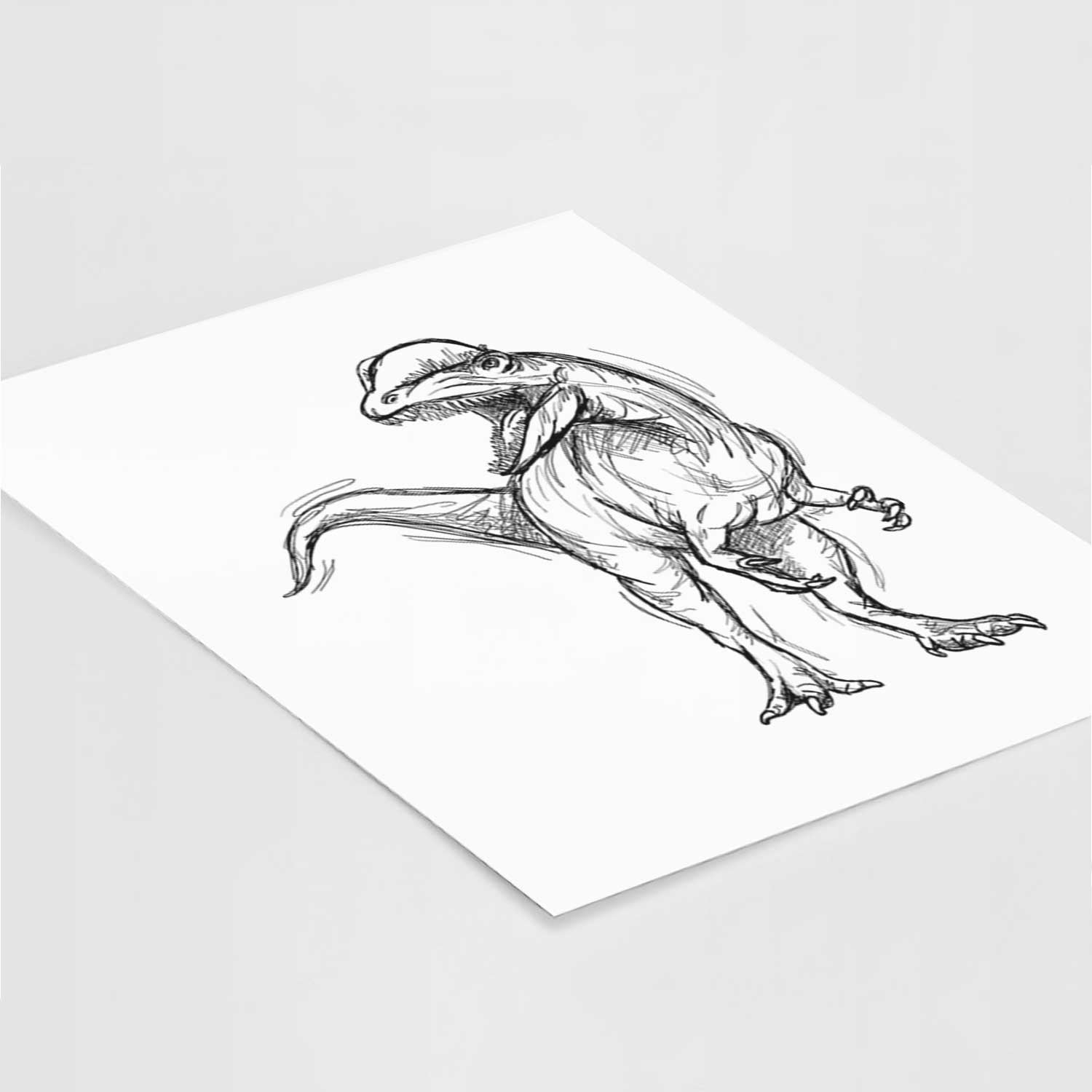 Dilophosaurus Art Print