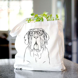 Dinah the Neapolitan Mastiff  - Tote Bag