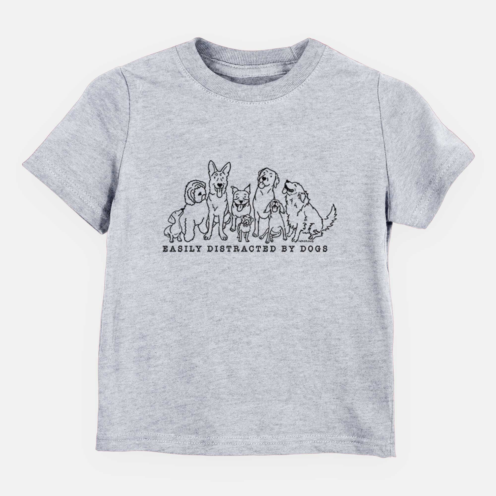 Distracted by Dogs - Kids/Youth/Toddler Shirt