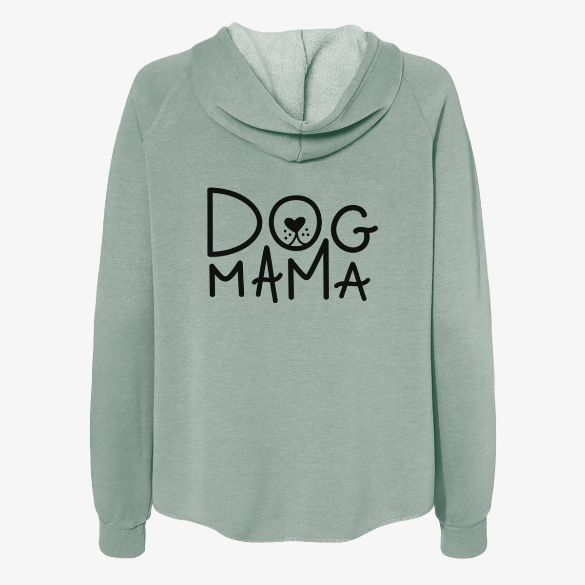 Dog Mama - Women's Cali Wave Zip-Up Sweatshirt