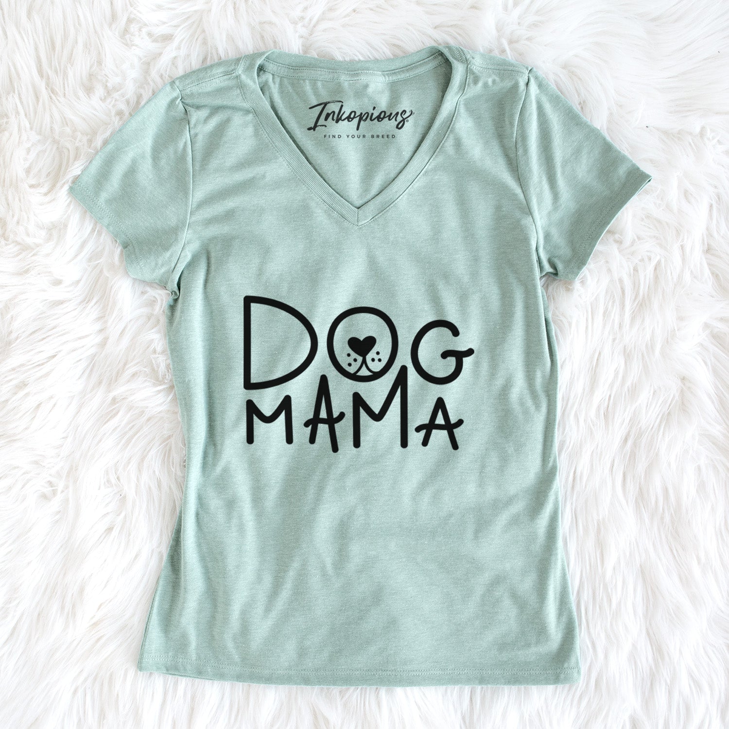 Dog Mama - Women's Perfect V-neck Shirt