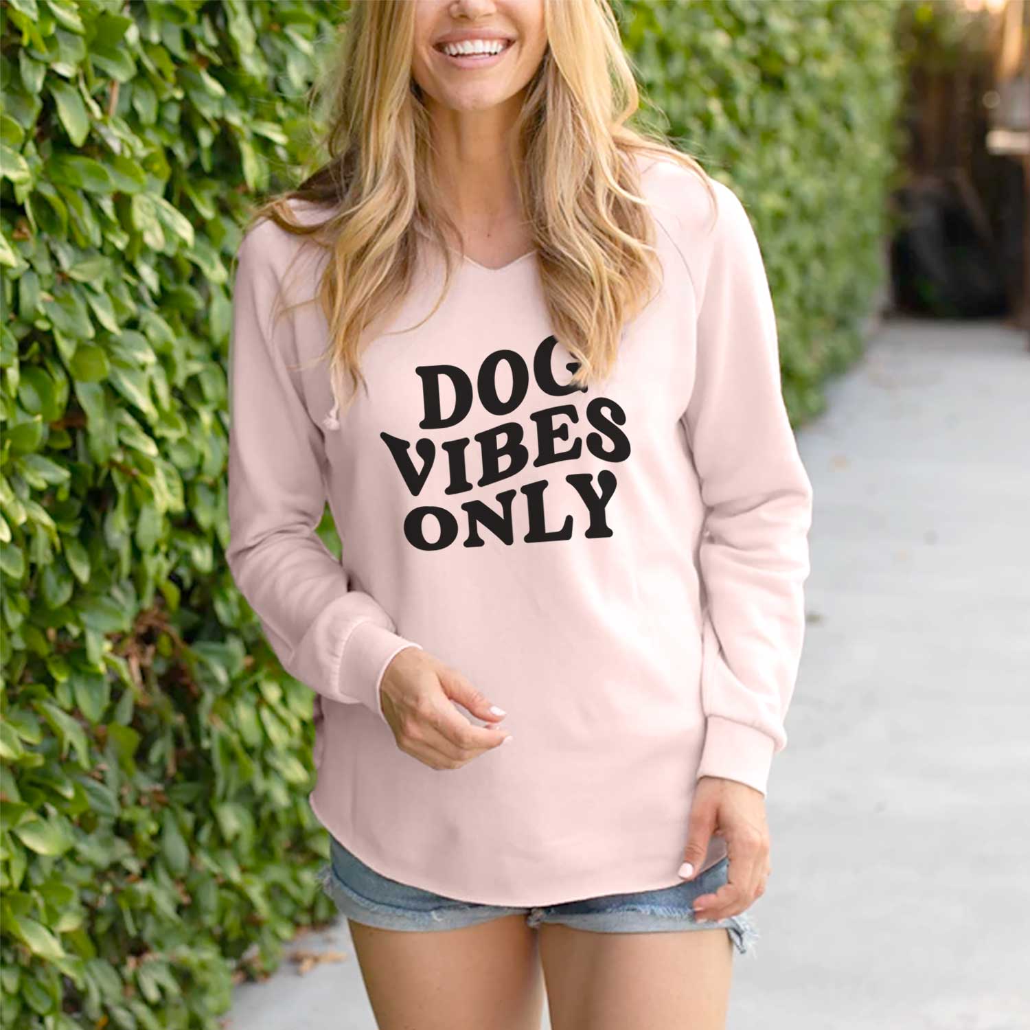 Dog Vibes Only - Cali Wave Hooded Sweatshirt